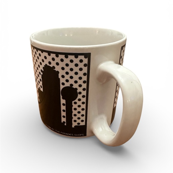 Vintage 1986 The Paradies Shops Dallas Skyline Mug - Picture 4 of 9